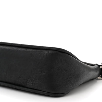 Chanel Calfskin Quilted CC Shoulder Bag Black 10 of 10