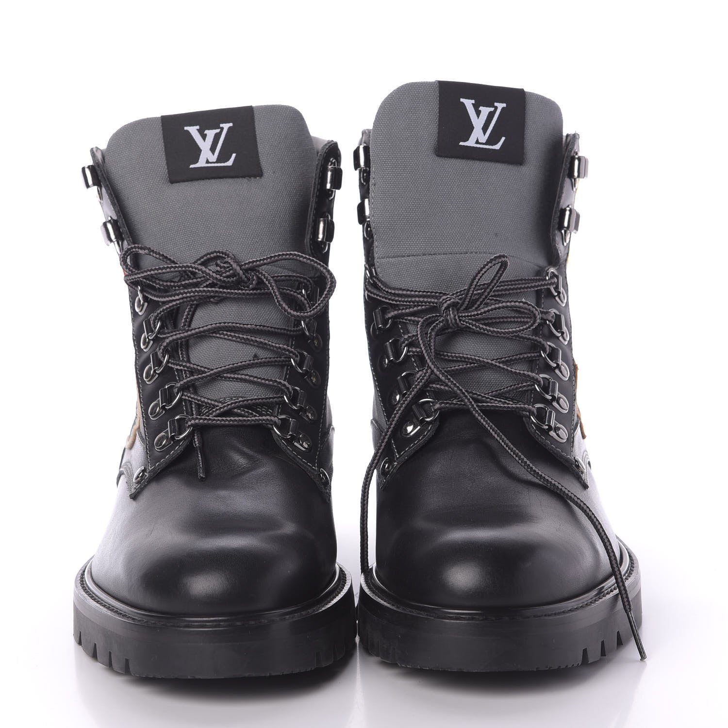 Louis Vuitton Calfskin Oberkampf Ankle Boots 8.5 Black 3 of 9