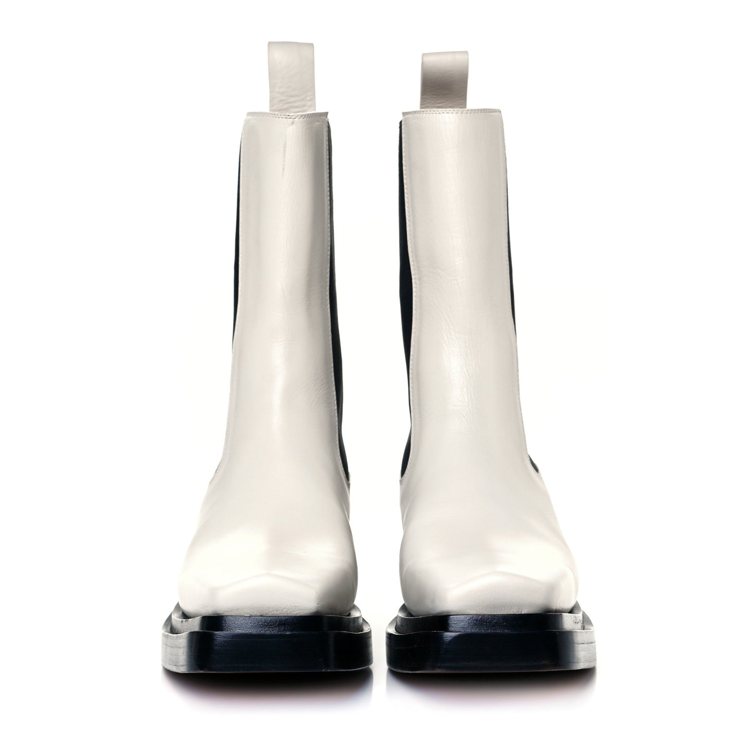 Calfskin Lean Mid-Calf Boots 39 Wax