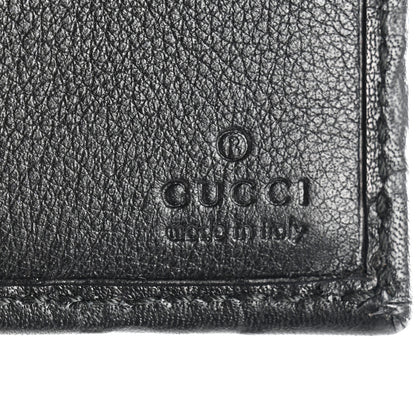 Gucci Guccissima Passport Case Black 6 of 8