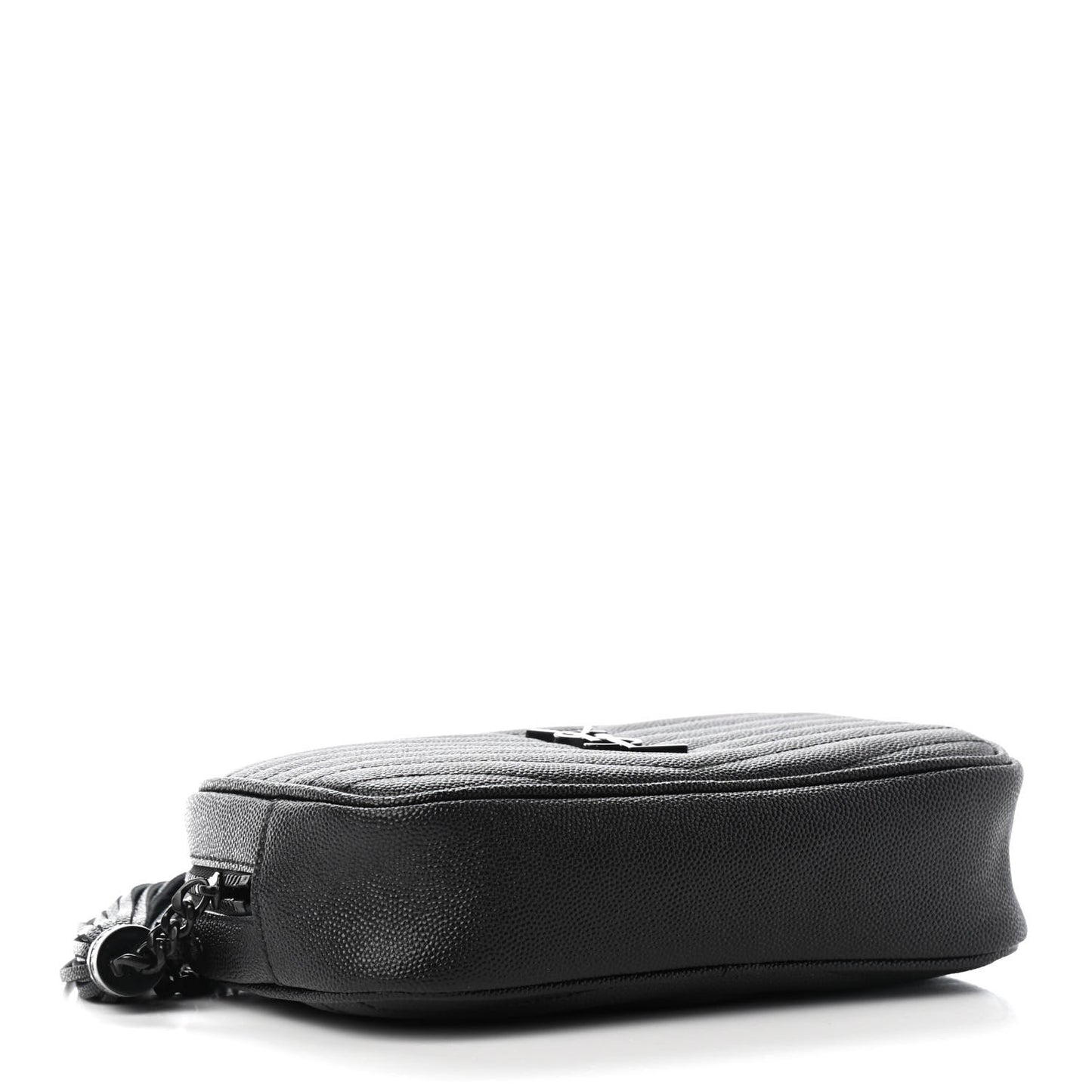Grain De Poudre Matelasse Monogram Mini Lou Camera Bag Black