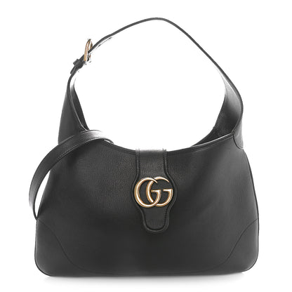Gucci Goatskin Medium Aphrodite Shoulder Bag Black 1 of 11