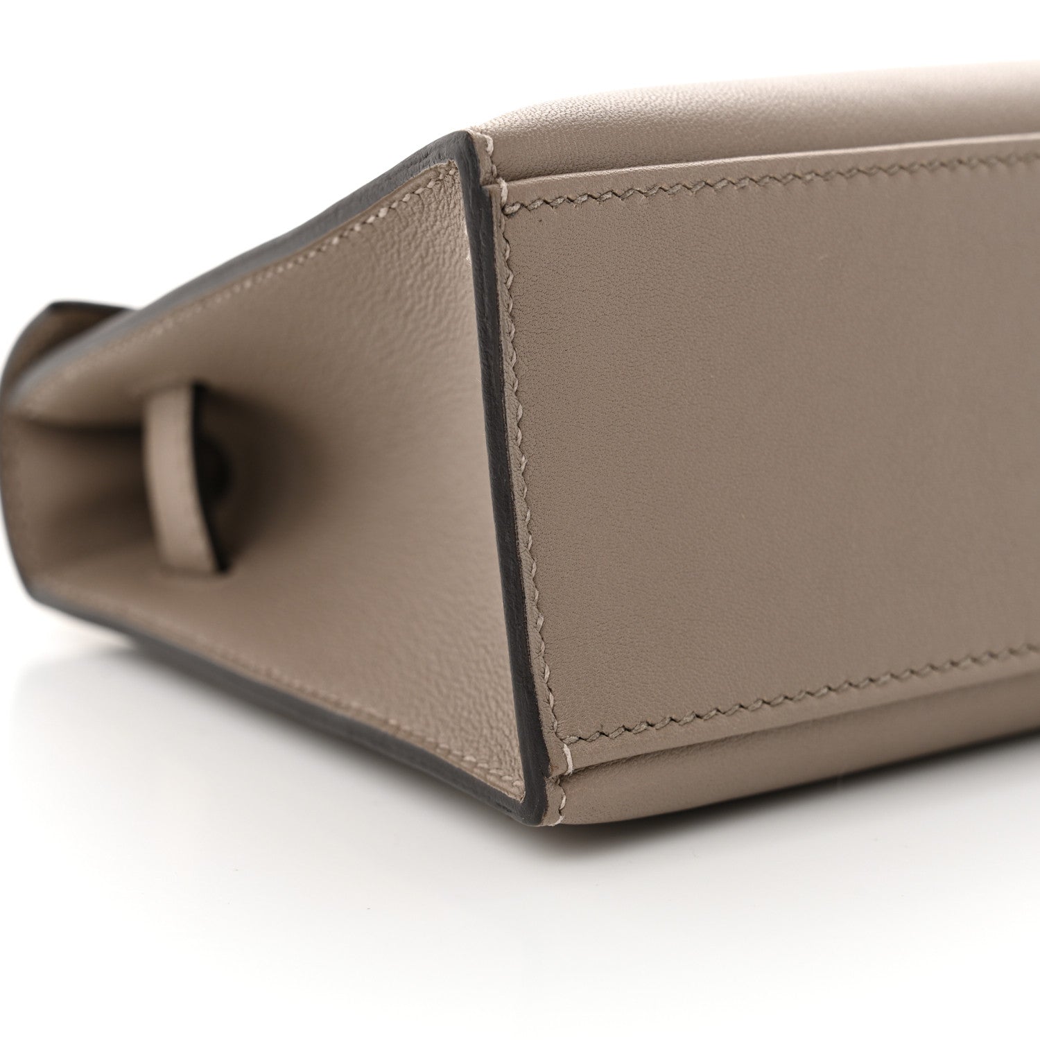 Hermes Swift Kelly Pochette Clutch Gris Asphalte 9 of 12