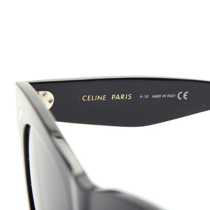 Celine Acetate Polarized Cat Eye Sunglasses CL4004IN Black 5 of 6