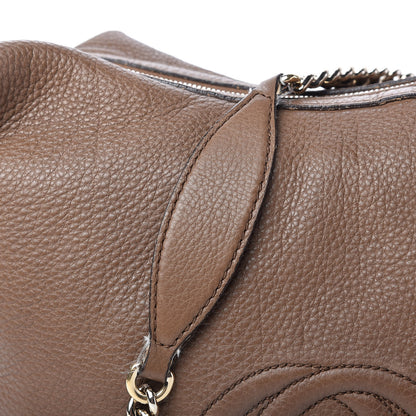 Gucci Cellarius Calfskin Medium Soho Chain Hobo Acero 10 of 12