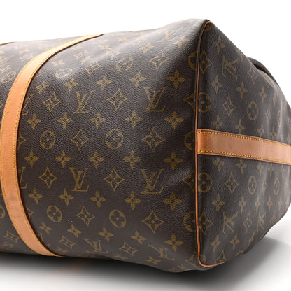 Louis Vuitton Monogram Keepall Bandouliere 55 9 of 14