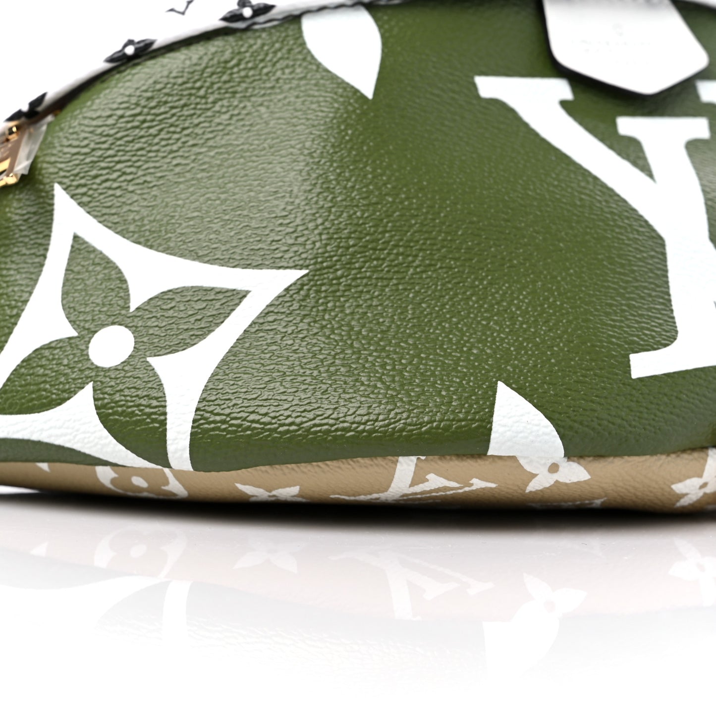 Monogram Giant Bumbag Kaki Beige