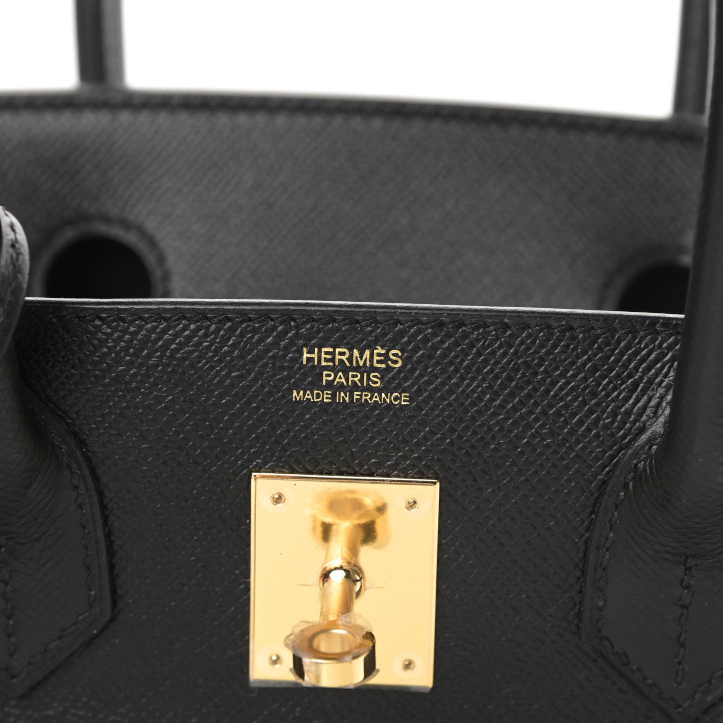 Epsom Birkin 30 Black