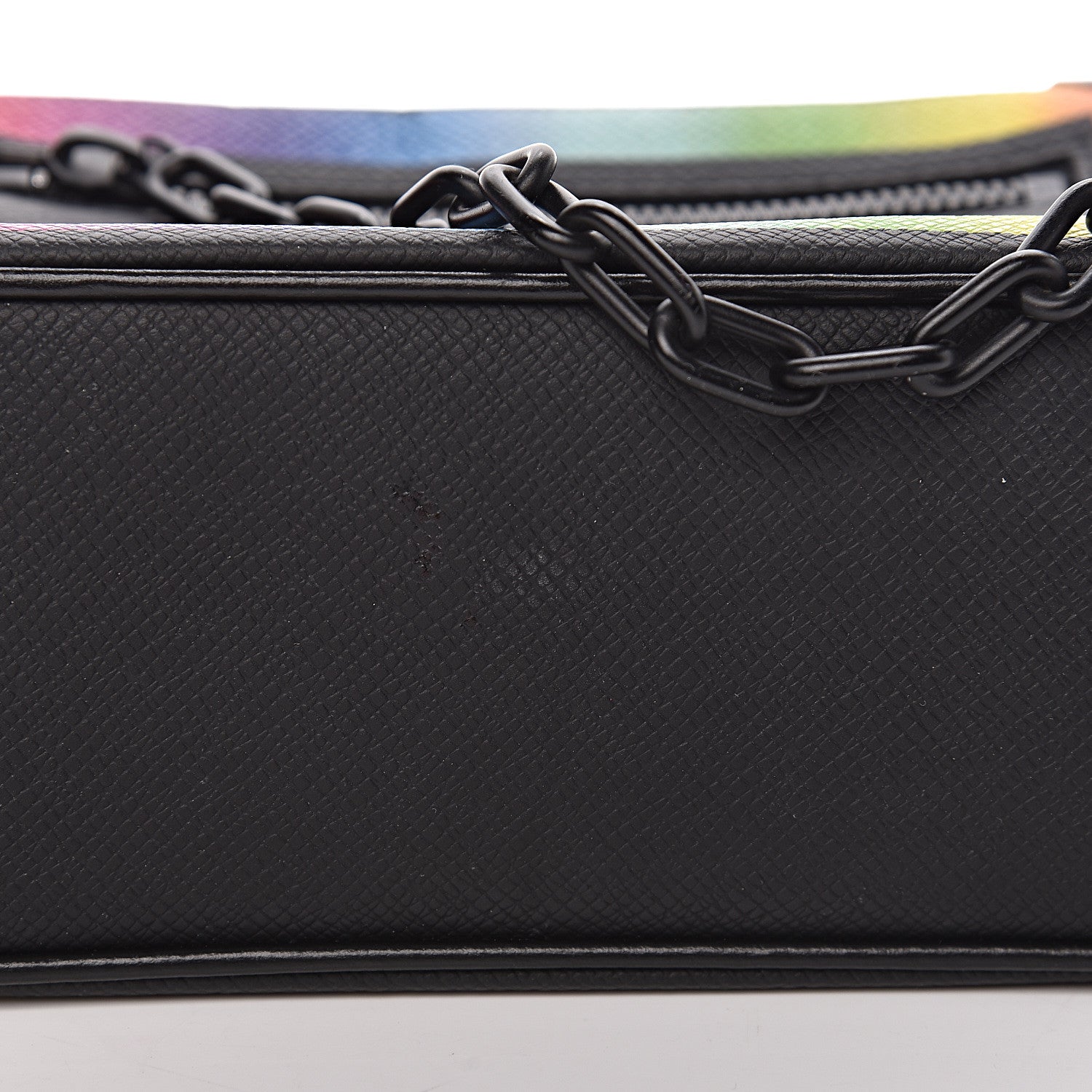 Louis Vuitton Taiga Rainbow Mini Soft Trunk Black 11 of 12