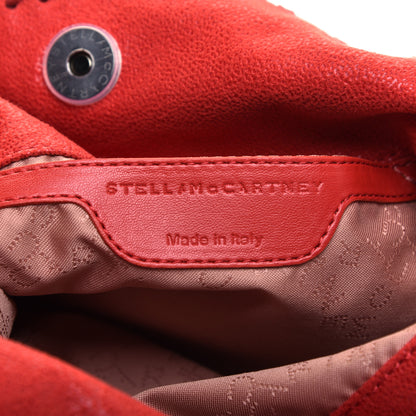 Stella McCartney Shaggy Deer Mini Falabella Fold Over Tote Lipstick 8 of 10