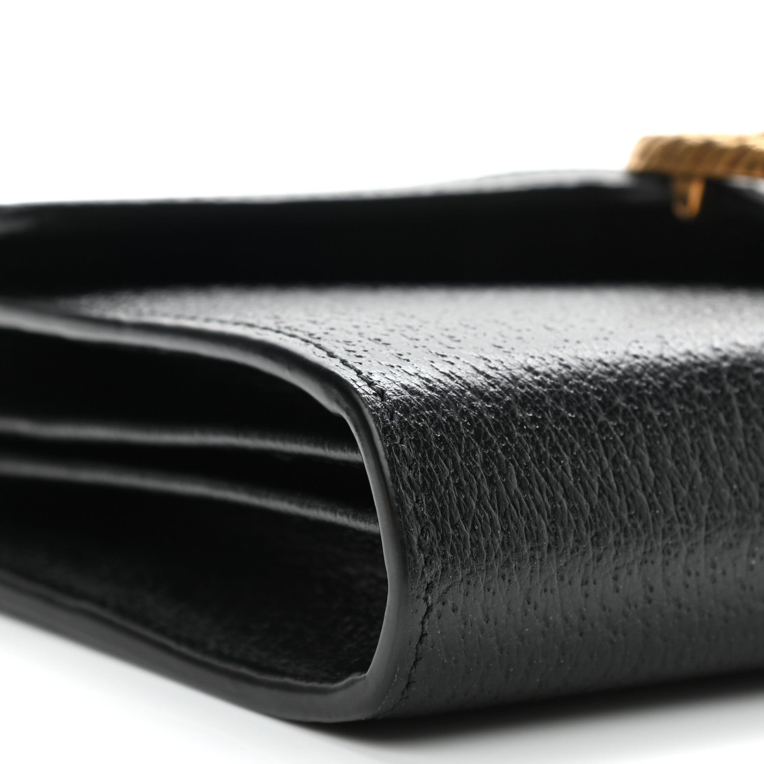 Gucci Calfskin Web Mini Dionysus Chain Wallet Black 9 of 11