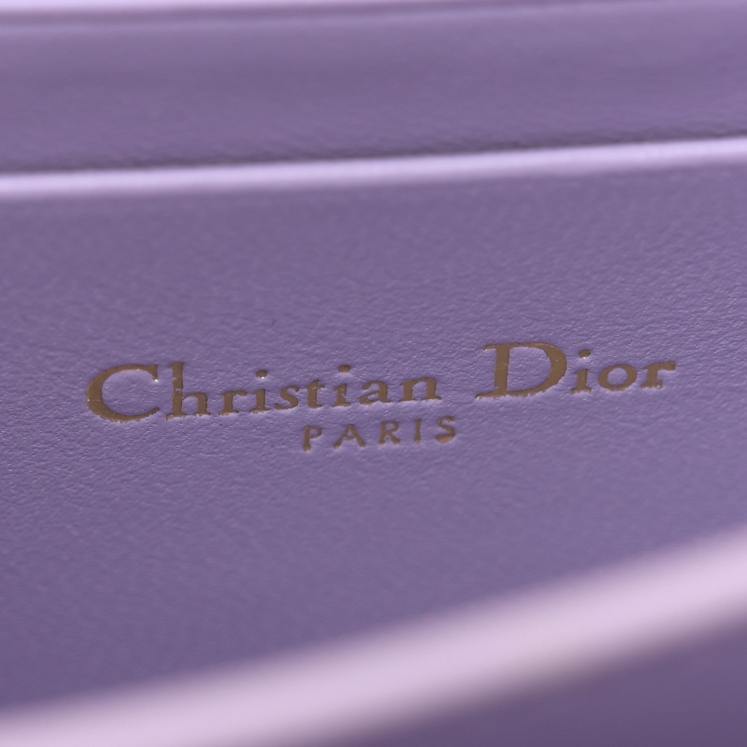 Christian Dior Lambskin Macrocannage Mini Miss Caro Bag Lilac 6 of 13