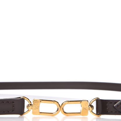 Louis Vuitton Calfskin 12mm Adjustable Shoulder Strap Brown 3 of 4