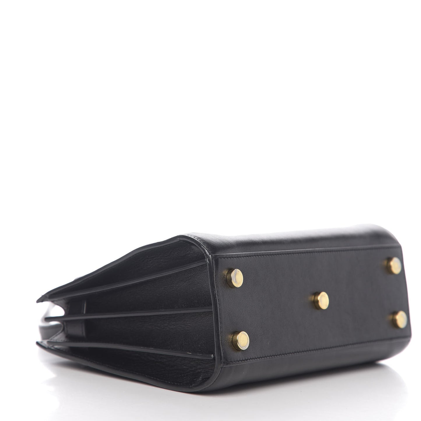 Calfskin Nano Sac De Jour Black
