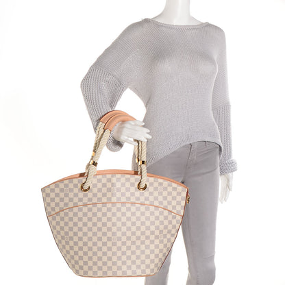 Louis Vuitton Damier Azur Pampelonne GM 2 of 7