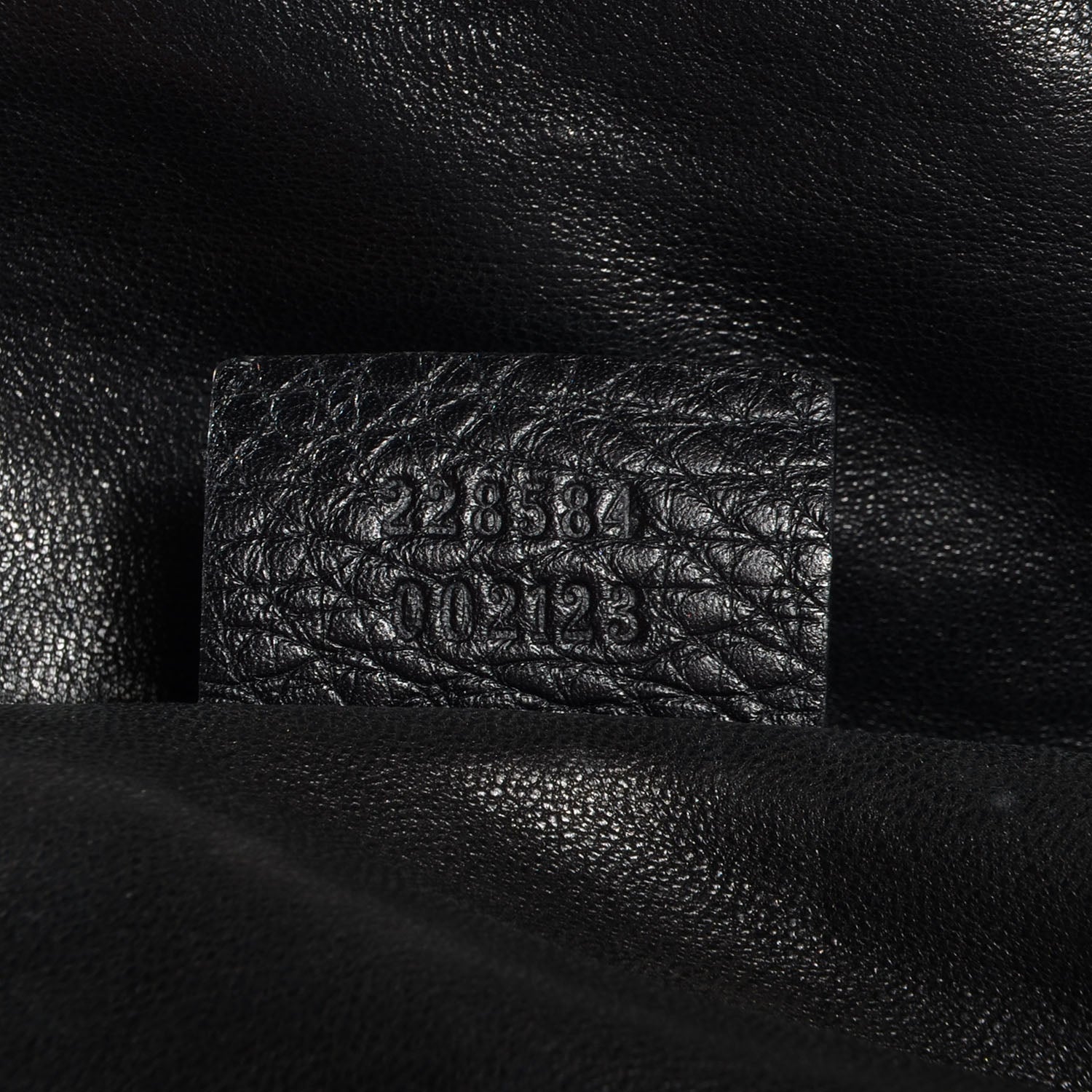 Gucci Leather Icon Bit Medium Shoulder Bag Black 7 of 8