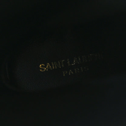 Saint Laurent Patent Calfskin Diane 100 Boots 38.5 Black 6 of 10