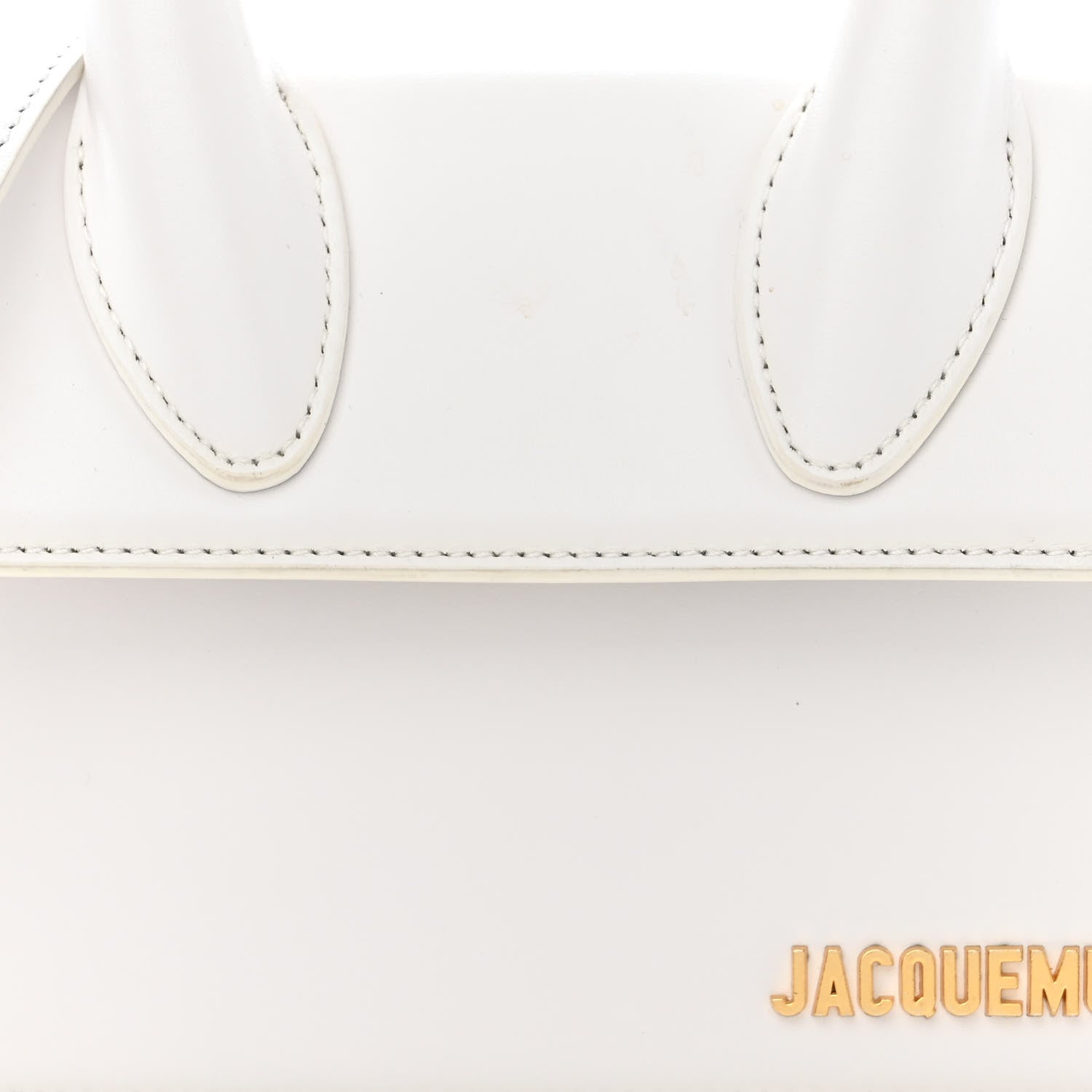 Jacquemus Smooth Calfskin Le Chiquito Moyen White 9 of 11