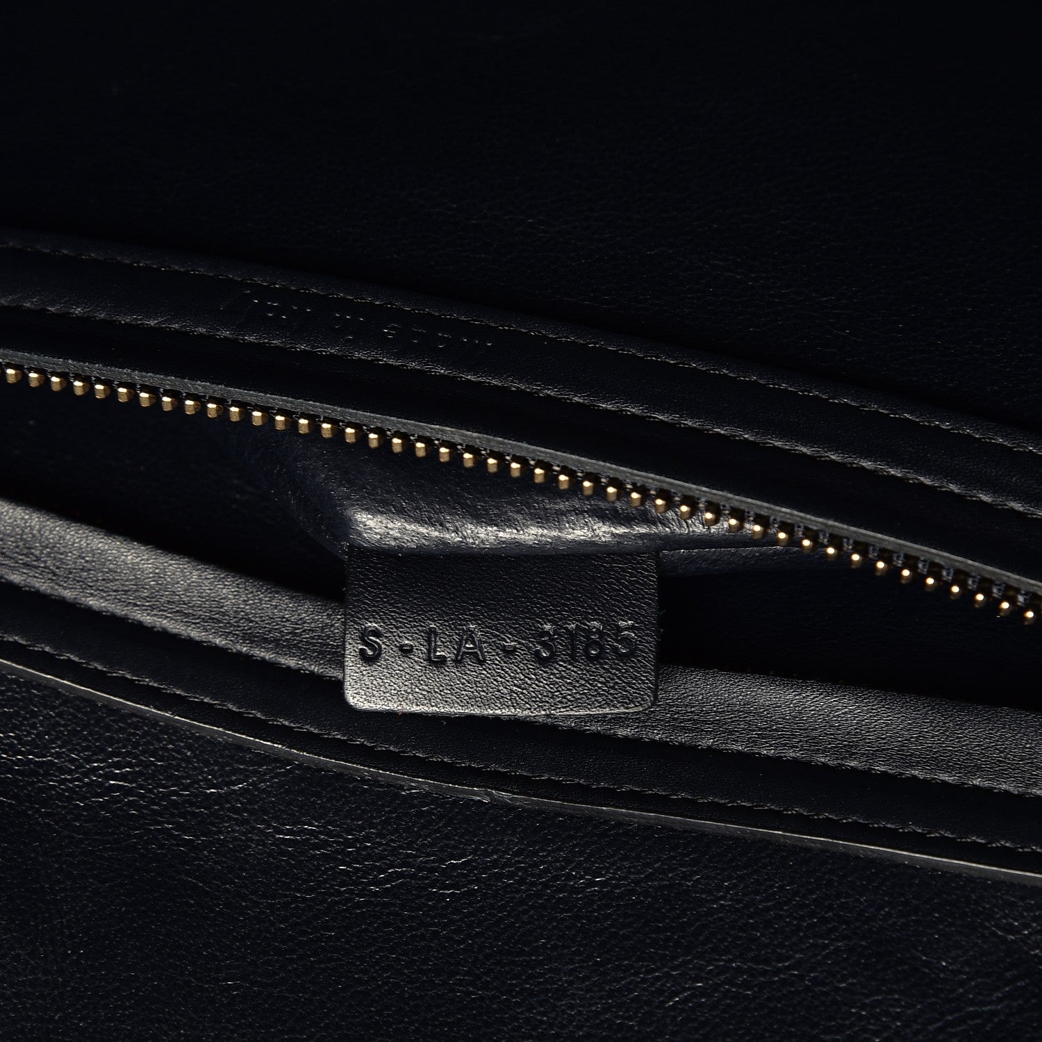 Celine Crocodile Embossed Nubuck Medium Phantom Luggage Navy Blue 6 of 15