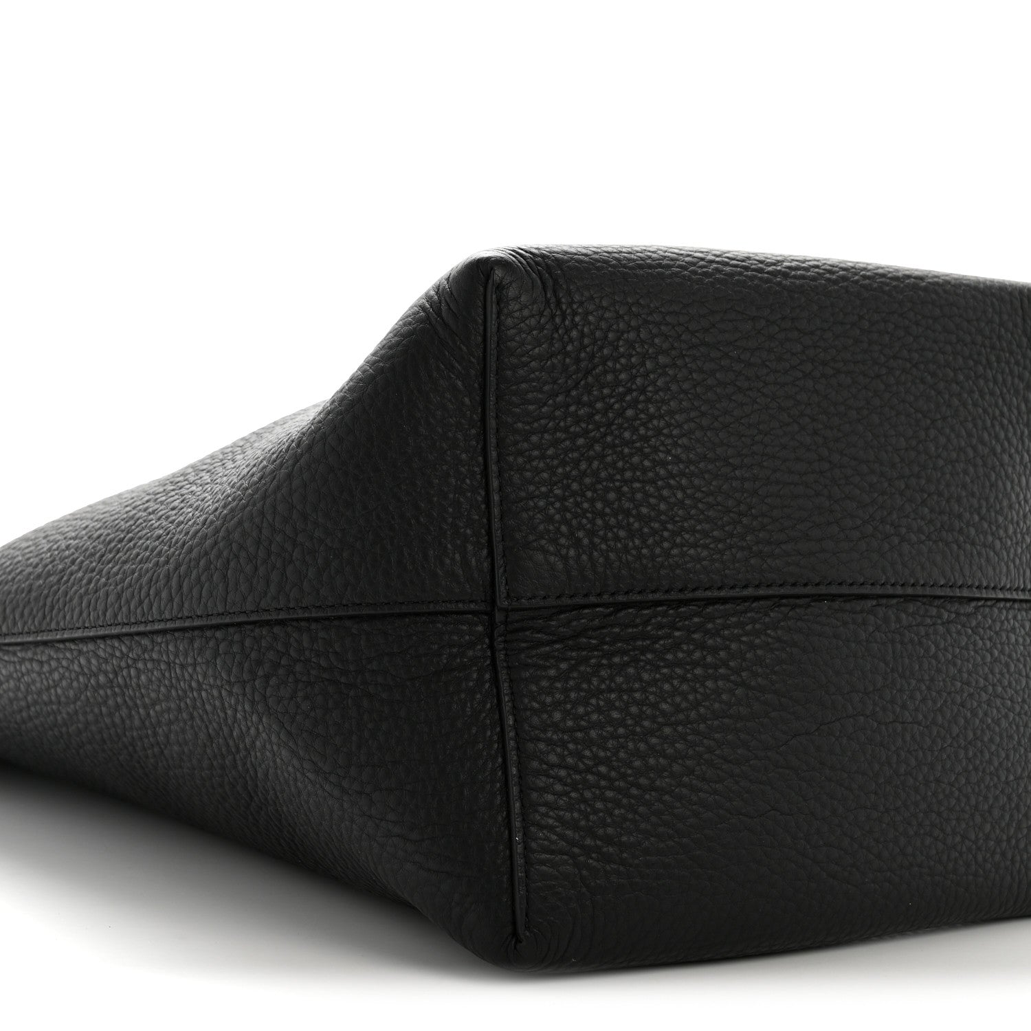 The Row Grained Calfskin Medium N/S Park Tote Black 9 of 11