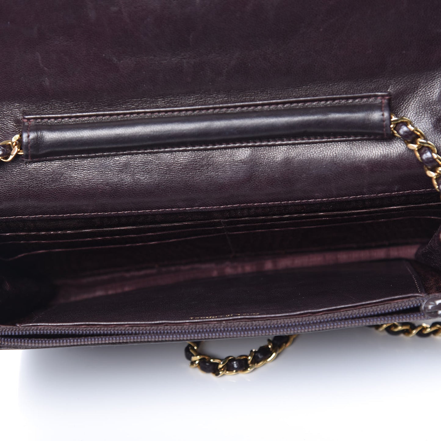 Caviar Timeless CC Wallet On Chain WOC Dark Brown
