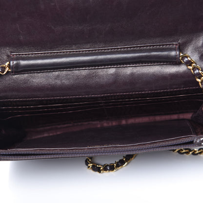 Chanel Caviar Timeless CC Wallet On Chain WOC Dark Brown 6 of 16