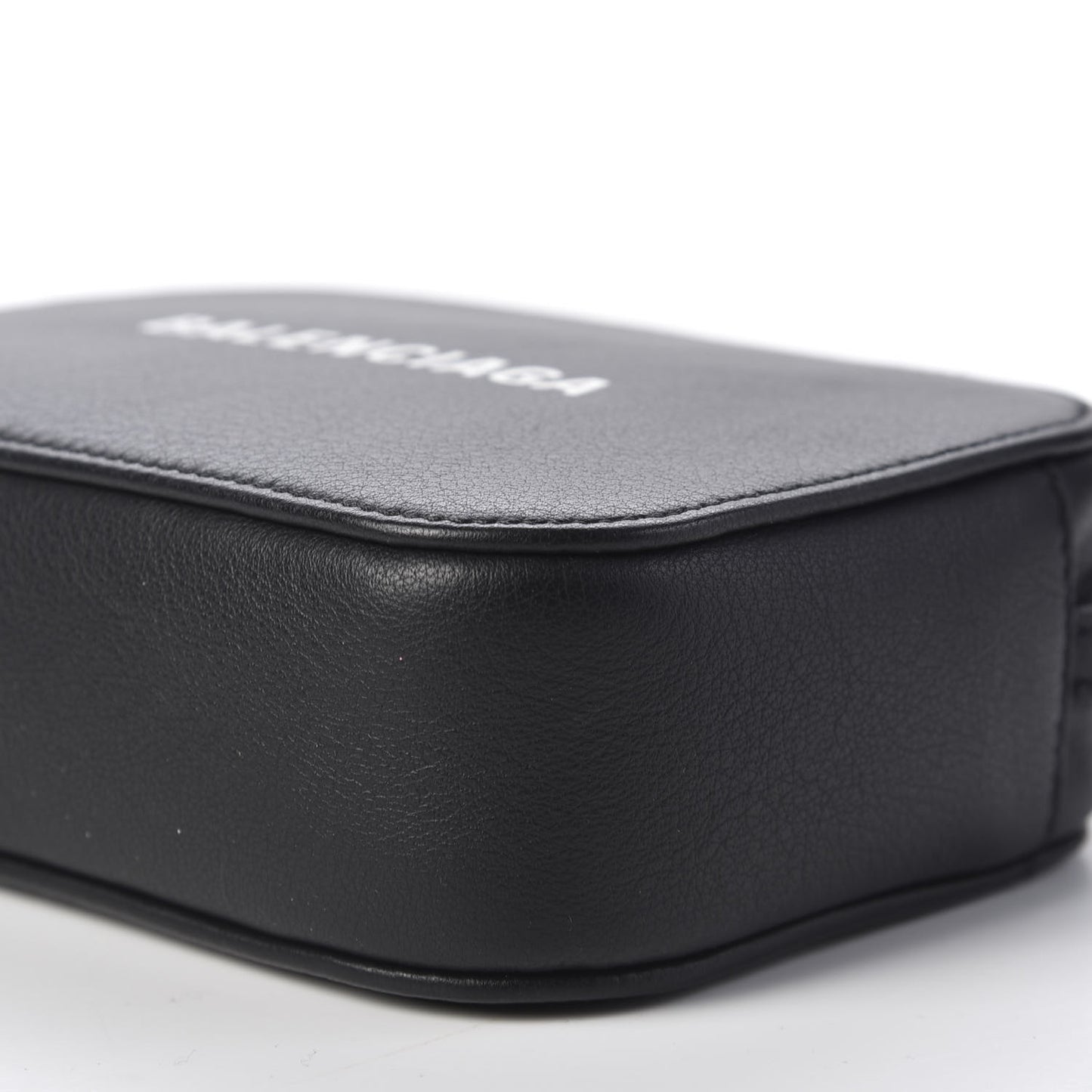 Calfskin Logo XS Everyday Camera Bag Black
