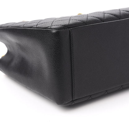 Chanel Caviar Quilted Grand Shopping Tote GST Black 6 of 12
