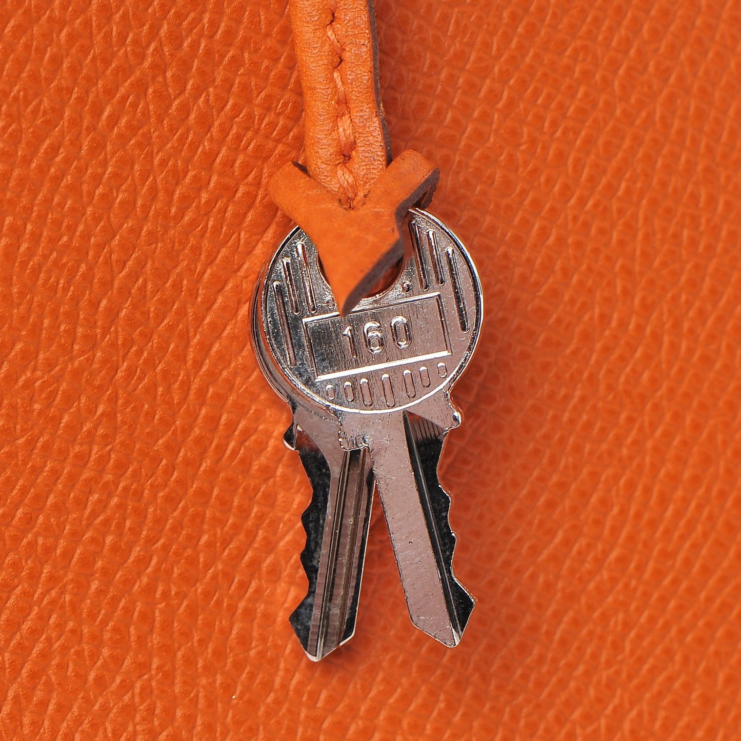 Epsom Birkin 35 Orange