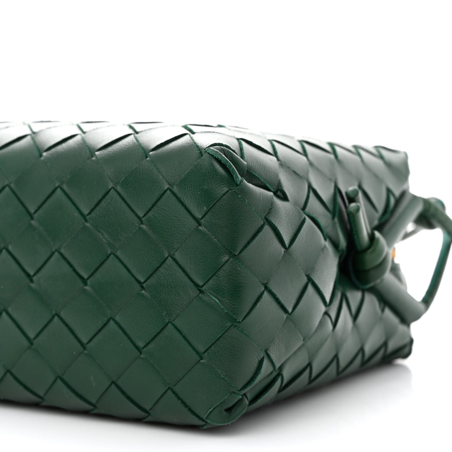 Nappa Intrecciato Small Loop Camera Bag Raintree