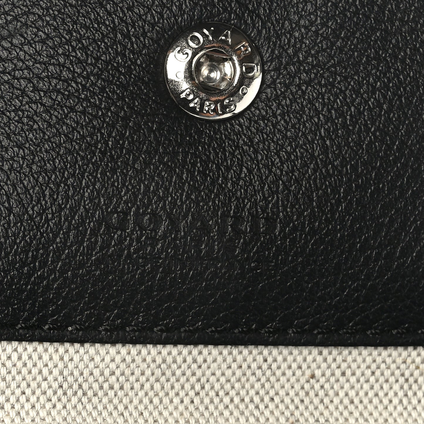 X PEANUTS Goyardine Saint Louis PM Black