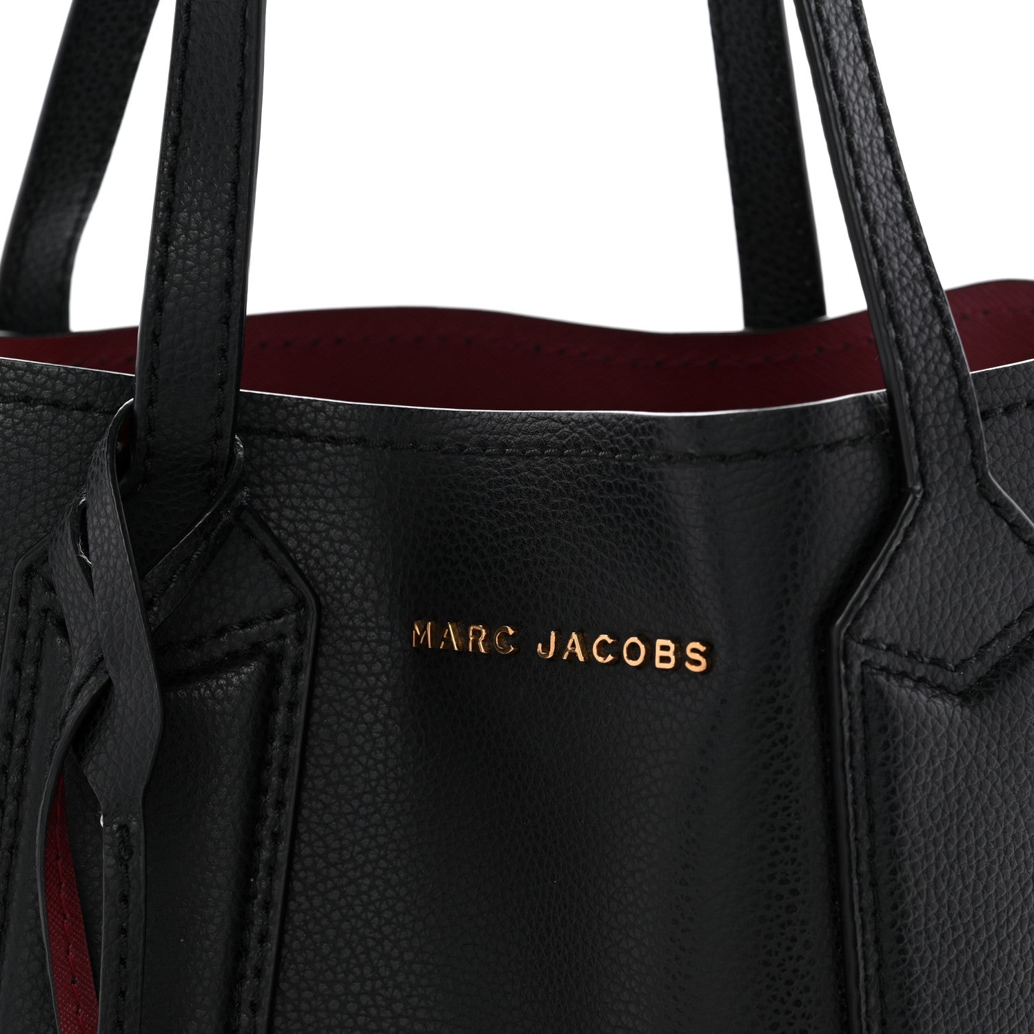 Marc Jacobs Pebbled Calfskin The Editor 38 Tote Black 8 of 16