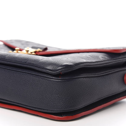 Louis Vuitton Empreinte Pochette Metis Marine Rouge 9 of 9