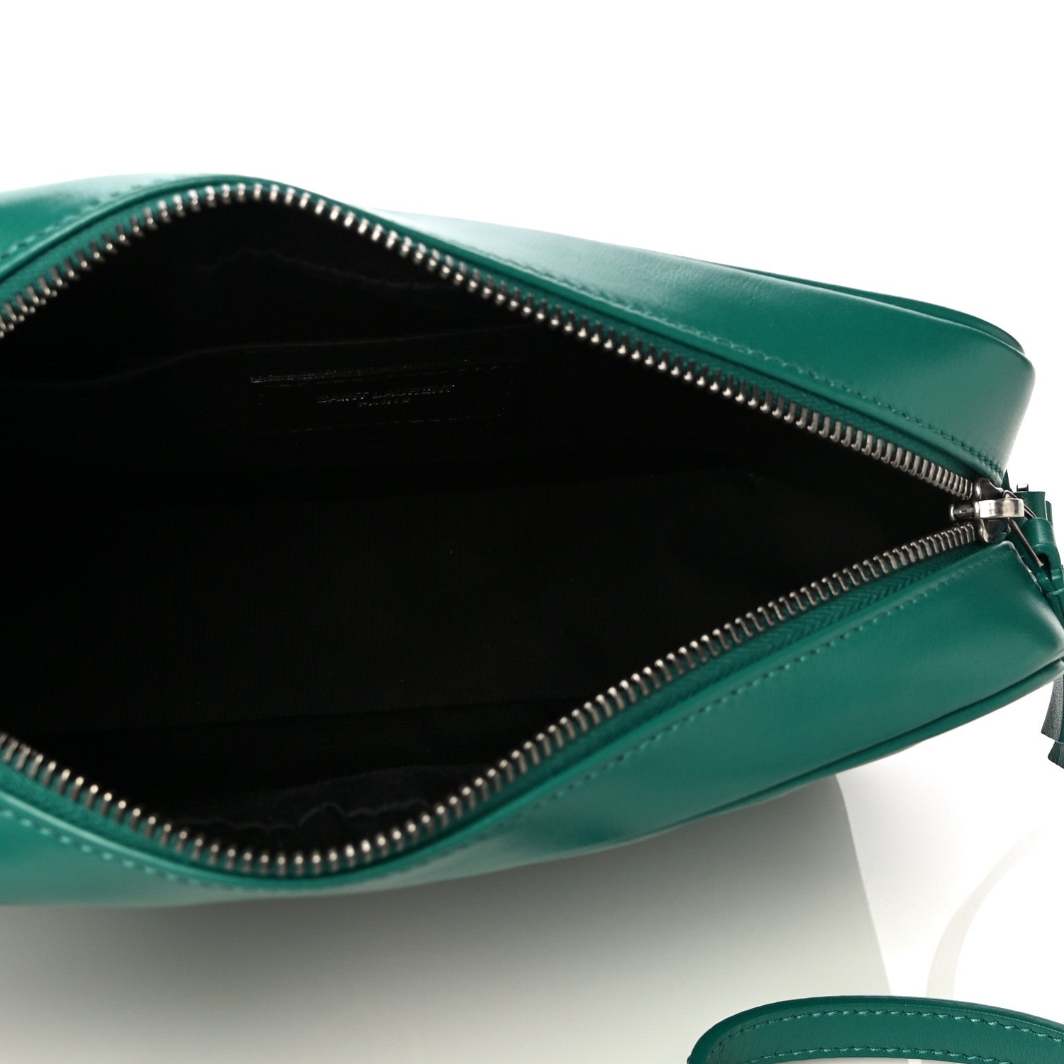 Saint Laurent Calfskin Matelasse Monogram Lou Camera Bag Green 6 of 8