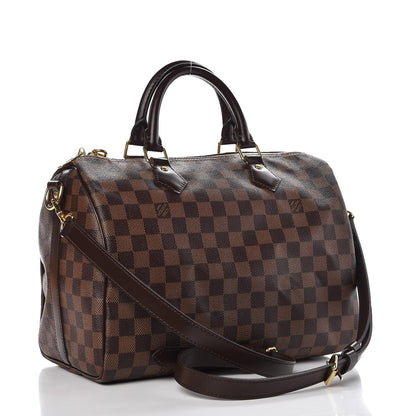 Louis Vuitton Damier Ebene Speedy Bandouliere 30 4 of 10