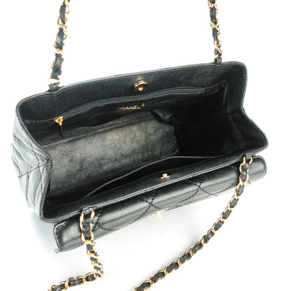 Chanel Caviar Quilted Flap Shoulder Bag Black 5 of 8