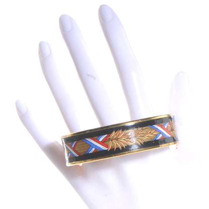 Hermes Enamel Printed Wide Bracelet 65 2 of 5