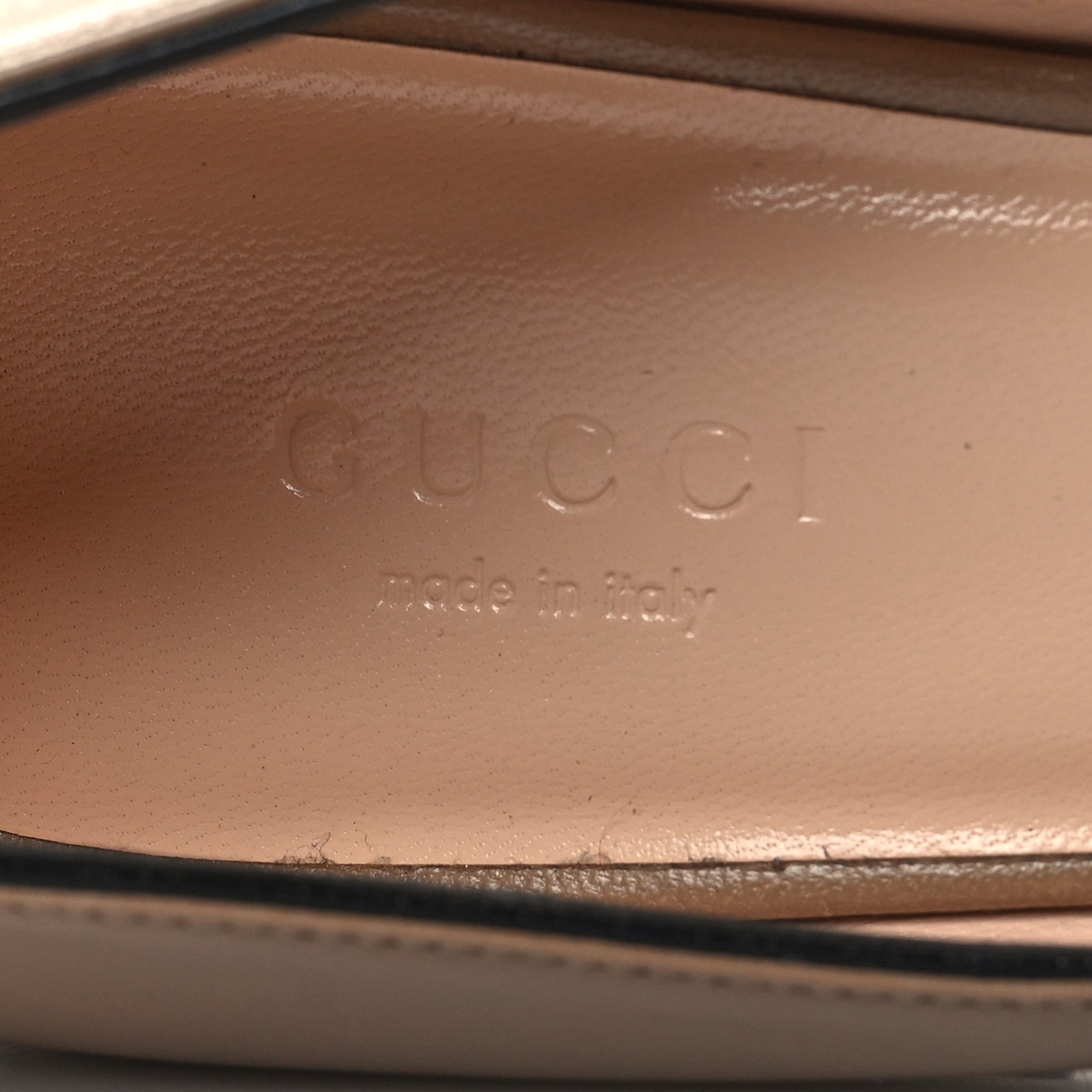 Gucci Malaga Kid GG Marmont Fringe 50mm Loafer Pumps 37 Mud 8 of 9