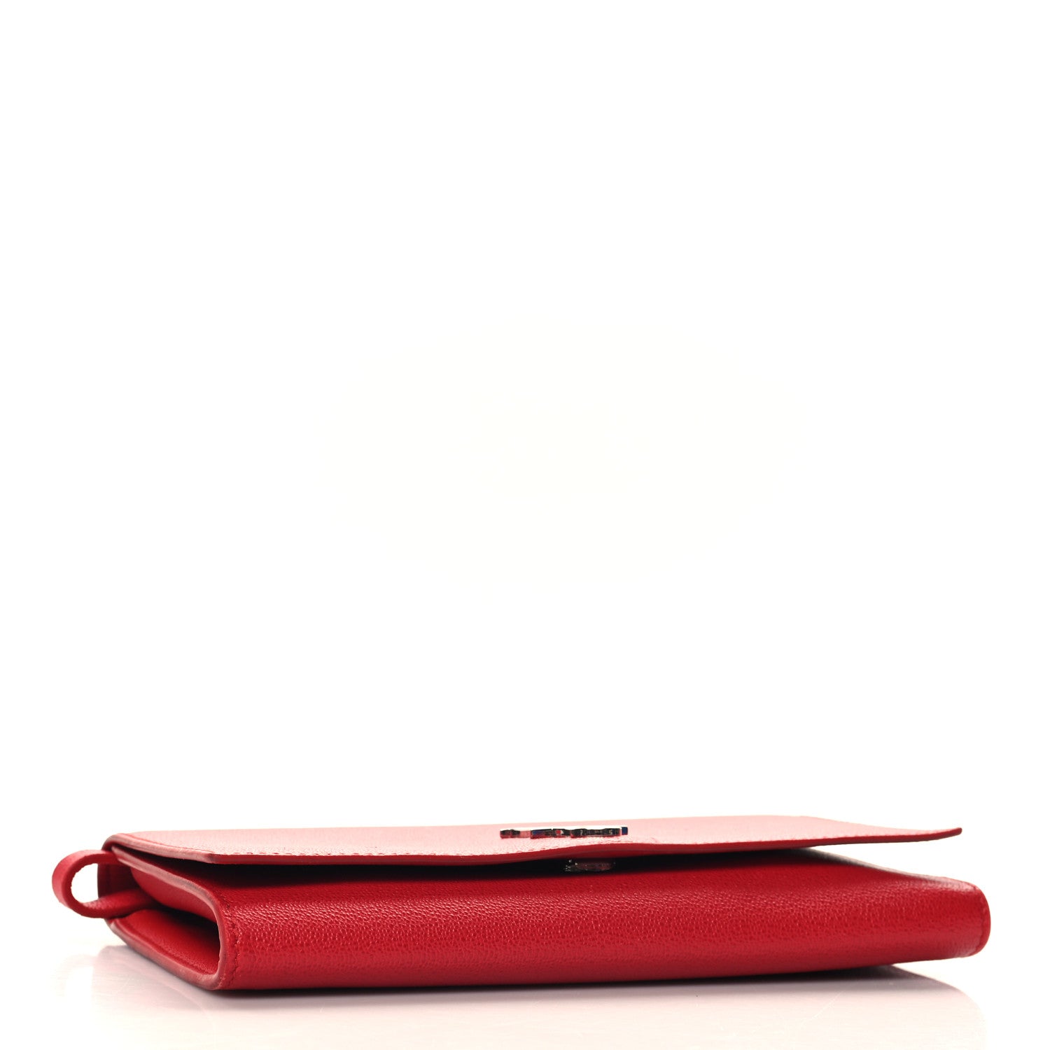 Alexander McQueen Calfskin Insignia Pouch Red 4 of 10