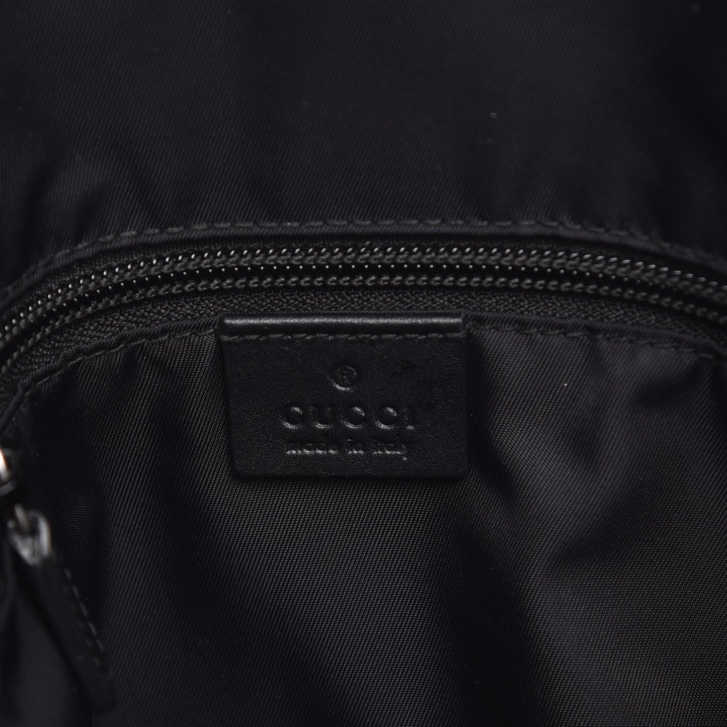 GG Supreme Monogram Web Messenger Bag Black
