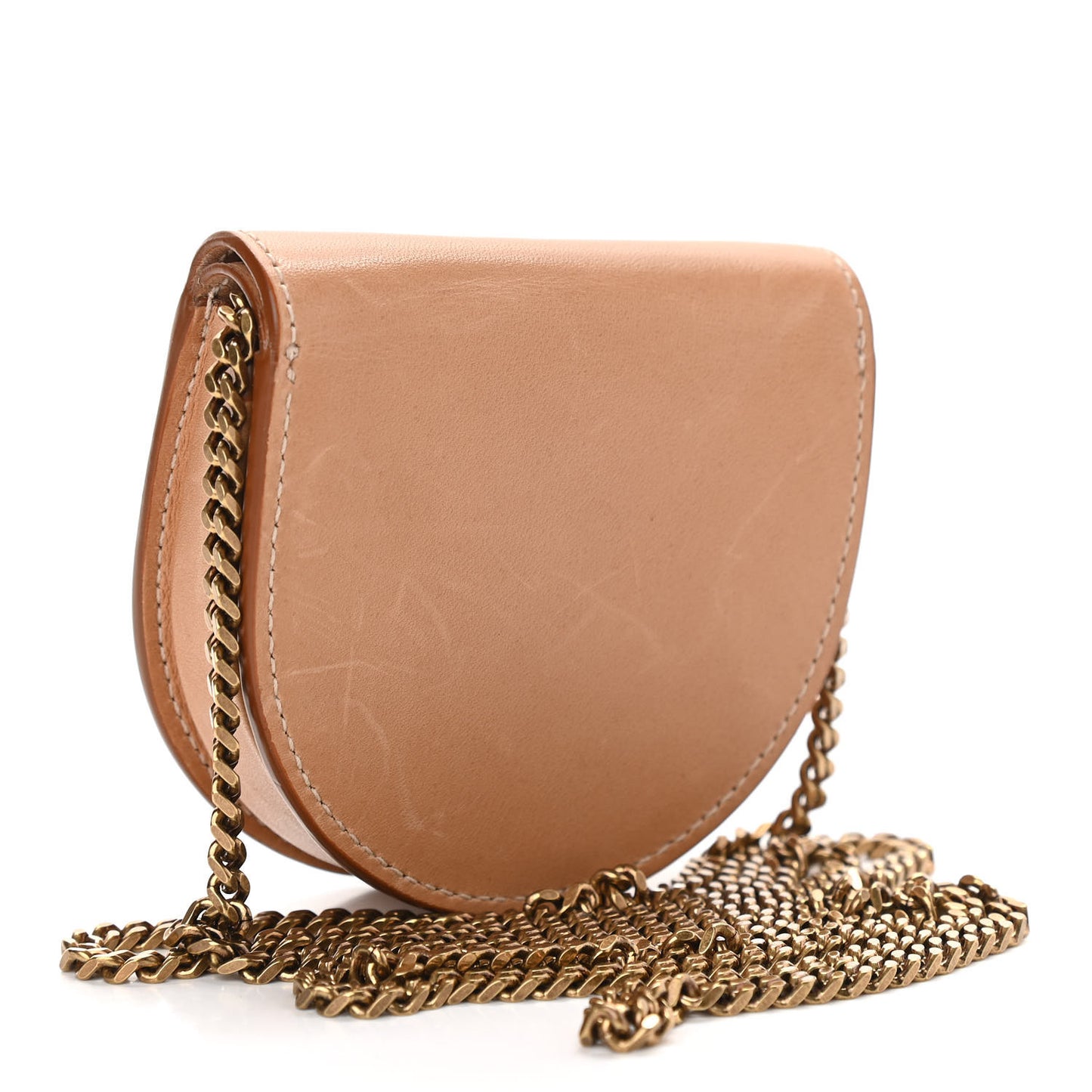 Calfskin Monogram Baby Kaia Crossbody Bag Vintage Brown