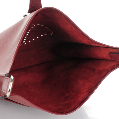 Hermes Epsom Evelyne III GM Rouge H 6 of 7