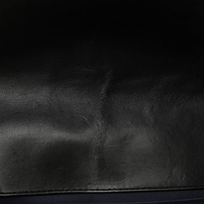 Chanel Lambskin Quilted Bi-Color Medium Boy Flap Black Navy 11 of 15