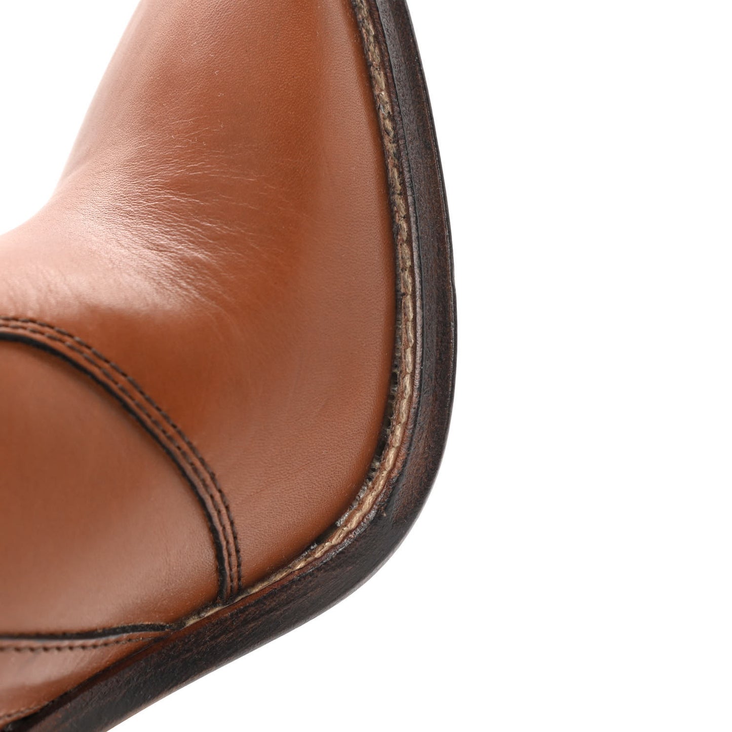 Kate 105 Western Knee High Boots 36.5 New Papaya