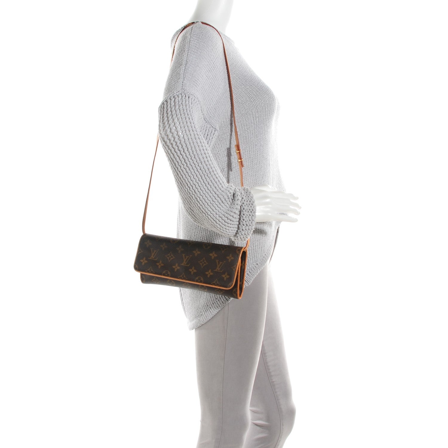 Louis Vuitton Monogram Pochette Twin GM 2 of 7