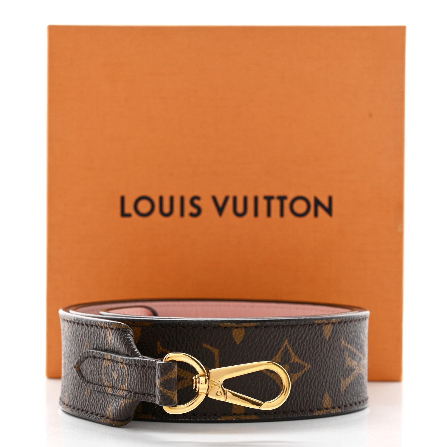 Louis Vuitton Monogram Bandouliere Shoulder Strap Rose Poudre 5 of 5