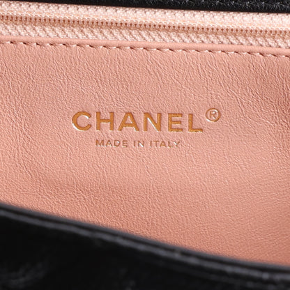 Chanel Caviar Quilted Medium CC Filigree Flap Black 5 of 9