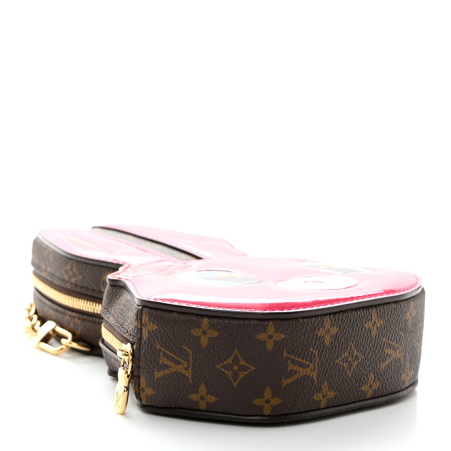Louis Vuitton Monogram Rabbit Wallet On Chain Pink 3 of 9