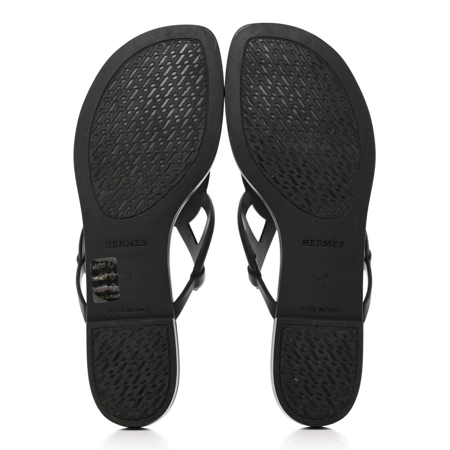 Rubber Womens Egerie Sandals 38 Black