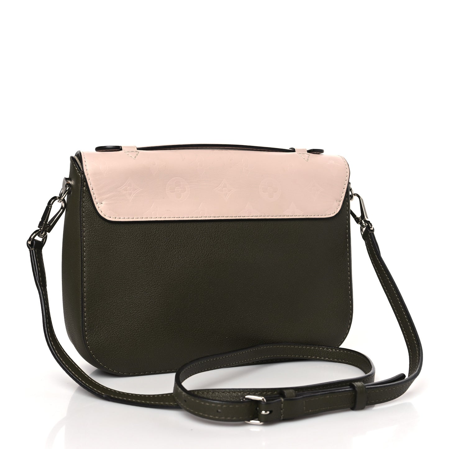 Calfskin Very Messenger Kaki
